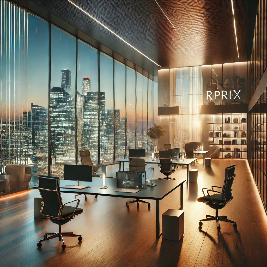 Illustration d'un bureau moderne